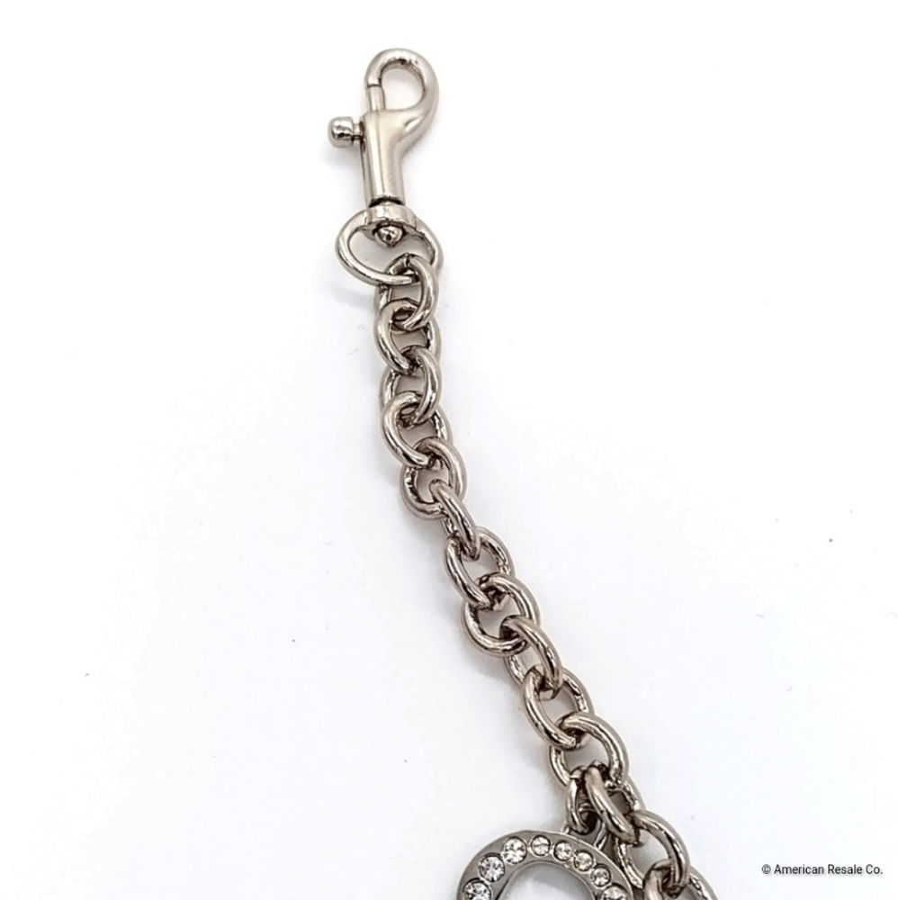 COACH Vintage Swarovski Crystal Bracelet Lanyard Purse Charm Keychain - Picture 6 of 8